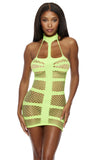 SS9310 captivating fishnet chemise by Showtime