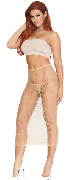 86797 crystalized fishnet convertible tube dress by Leg Avenue