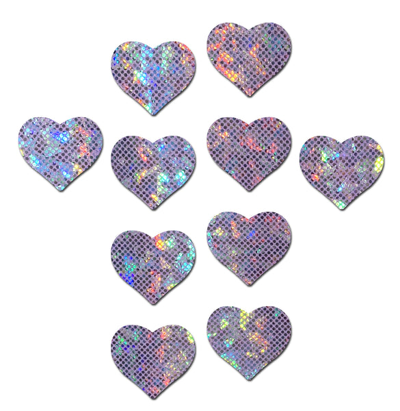 Pastease mini glitter Hearts nipple covers